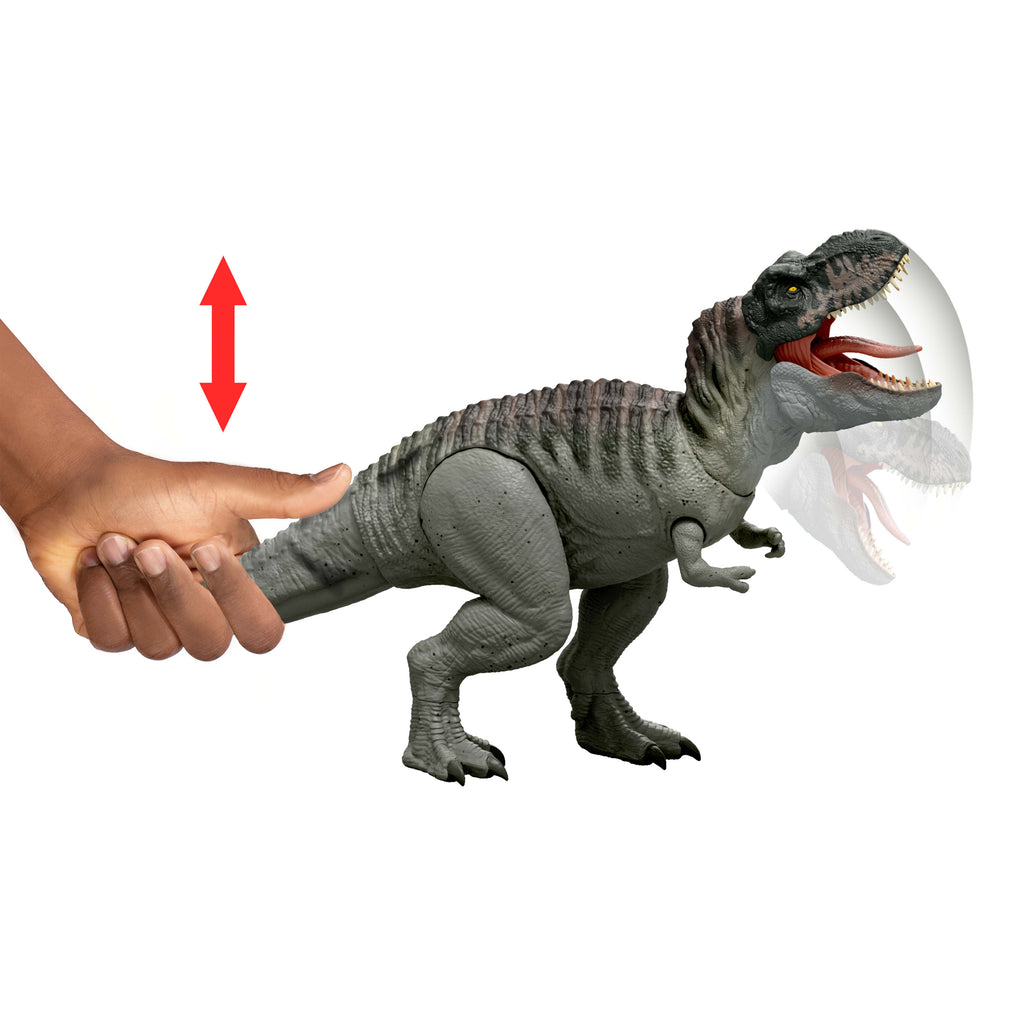 Jurassic World Rebirth T-Rex Με Επαναλαμβανόμενο Δάγκωμα Και Ήχους (JCH02)