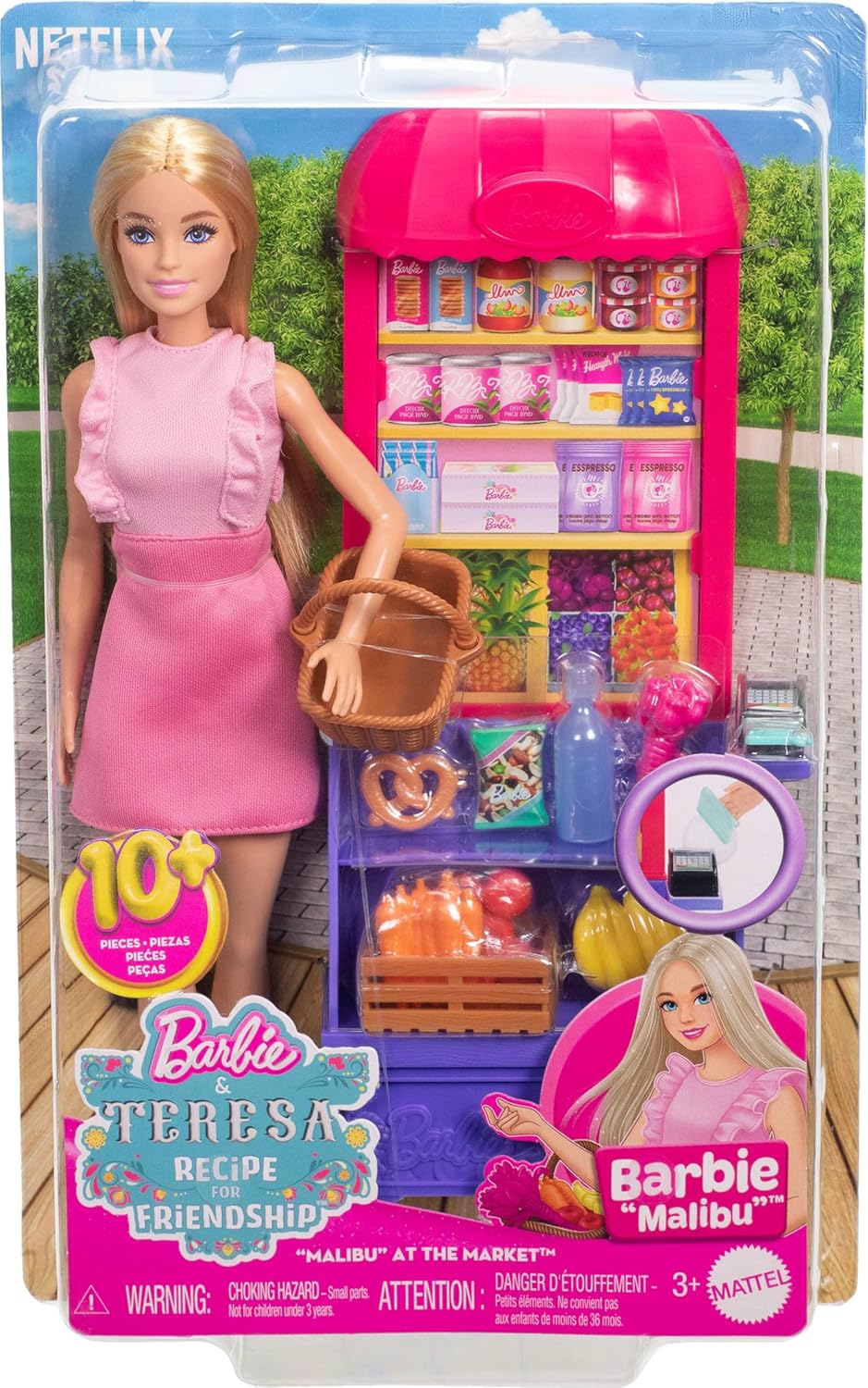 Barbie and Teresa Recipe for Friendship™ Malibu at the Market™ Κούκλα και Σετ Παιχνιδιού (JCT05)