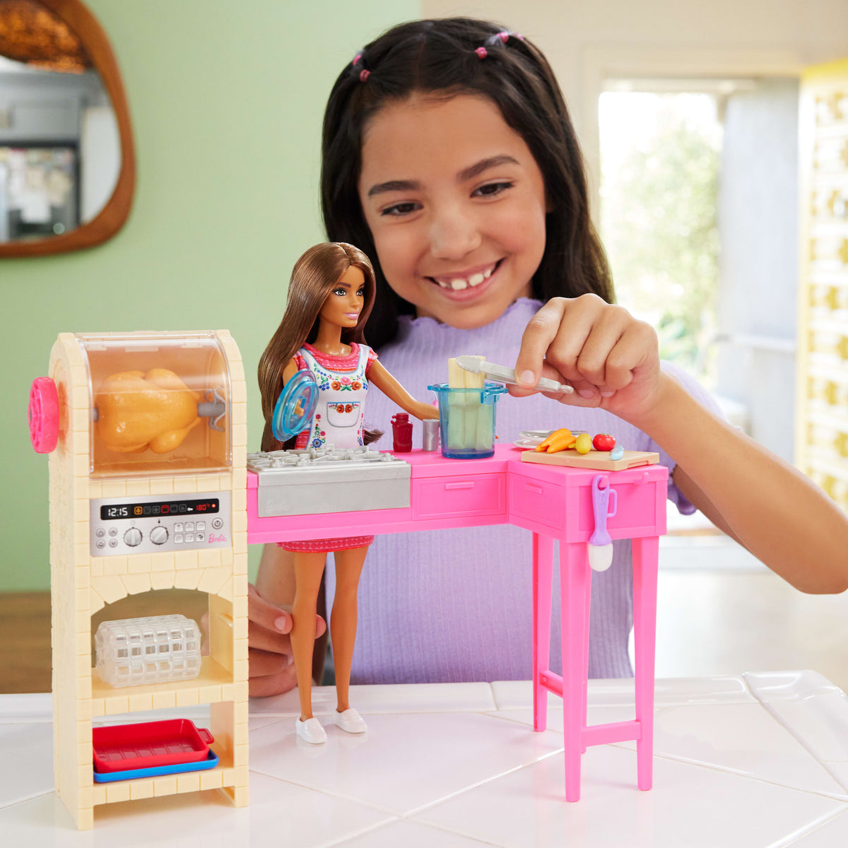 Barbie and Teresa Recipe for Friendship™ Teresa™ Κούκλα και Σετ Παιχνιδιού (JCT06)