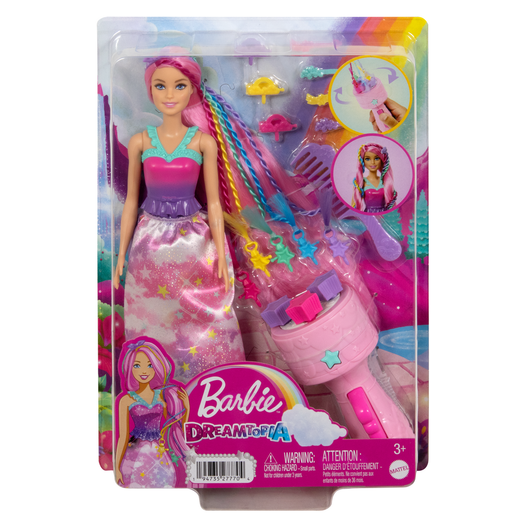 Κούκλα και Αξεσουάρ Barbie™ Πριγκίπισσα Ονειρικά Μαλλιά (JCW55)