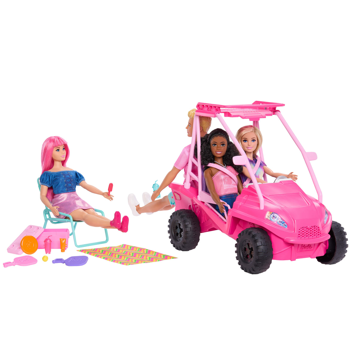 Barbie Mysteries™ Beach Detectives Όχημα Παραλίας (JFV68)