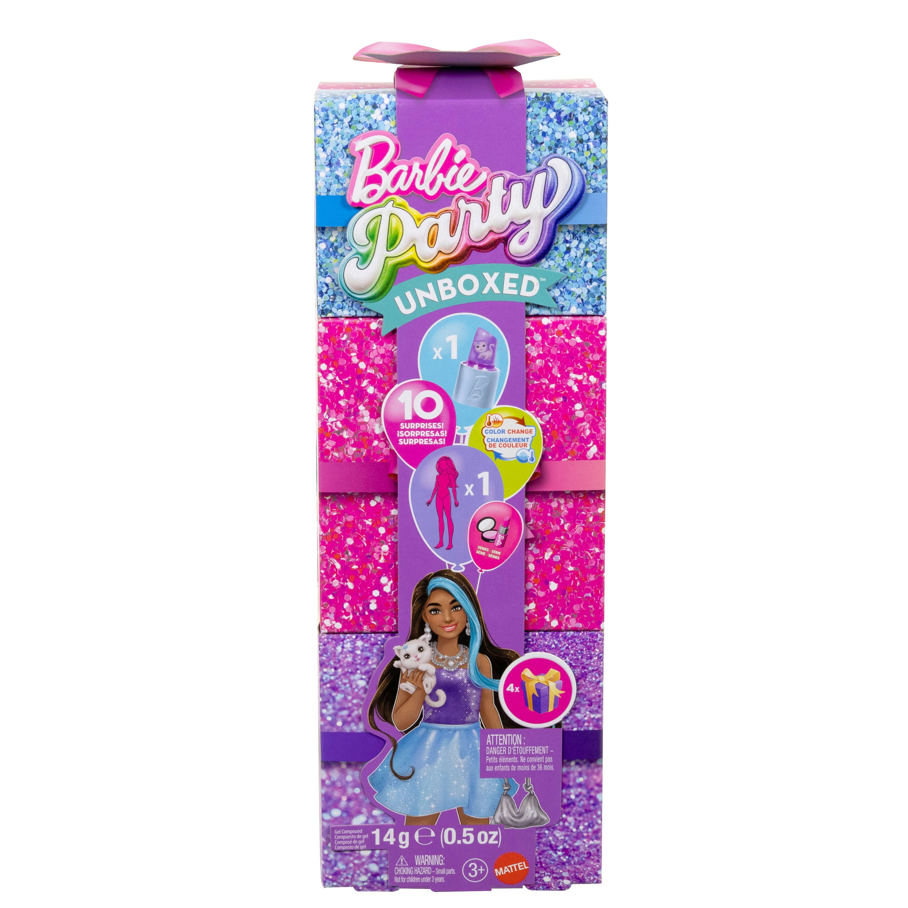 Barbie Party Unboxed Glam Party Μελαχρινή (JFY66)