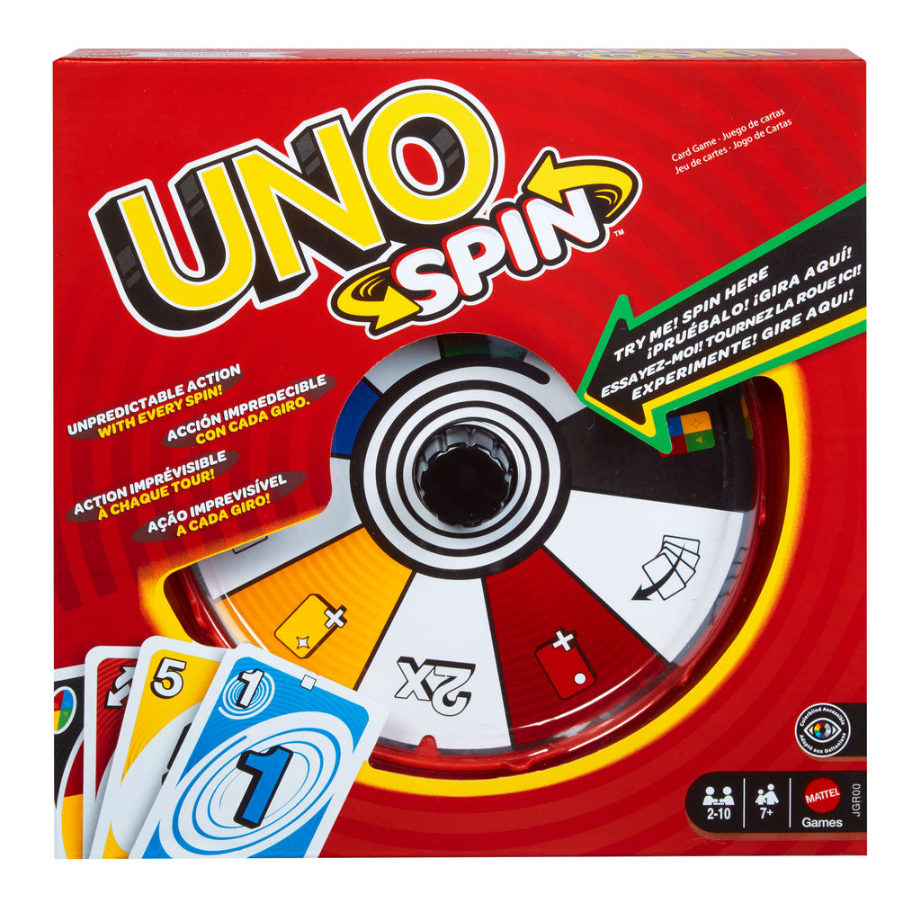 Uno Spin Επιτραπέζιο Παιχνίδι Καρτών JGR00
