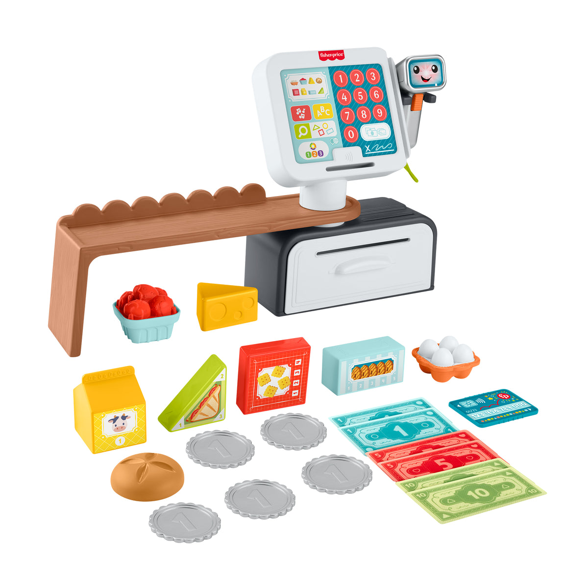 Fisher Price Laugh & Learn Εκπαιδευτική Ταμειακή Μηχανή (JGW99) Για 2+ Ετών