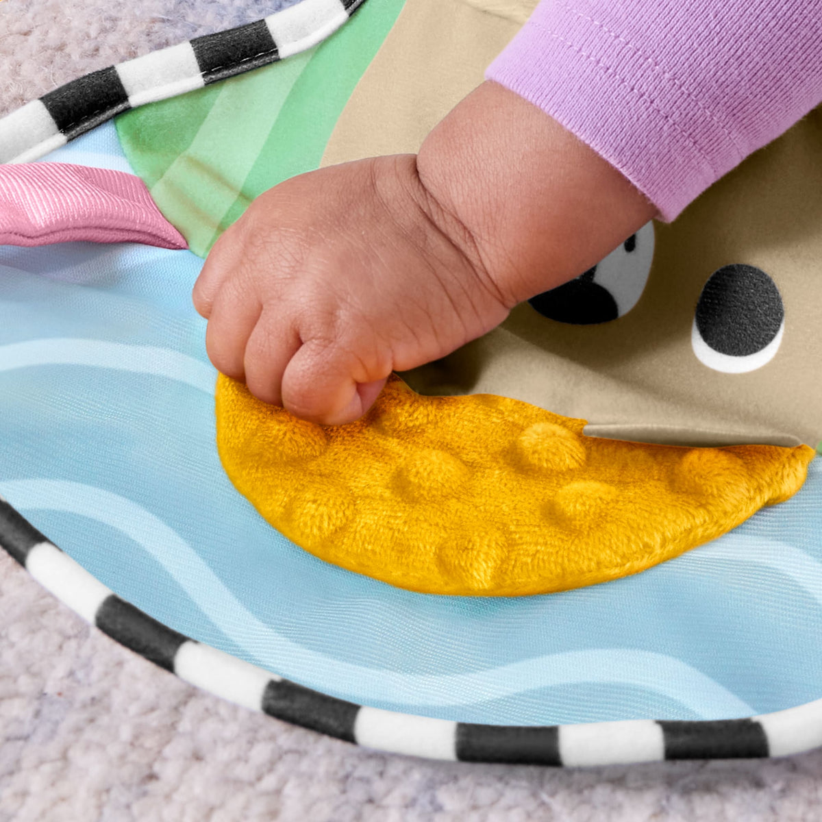 Fisher Price Μαξιλαράκι Δραστηριοτήτων Με Αρκουδάκι (JHB44) Για 0+
