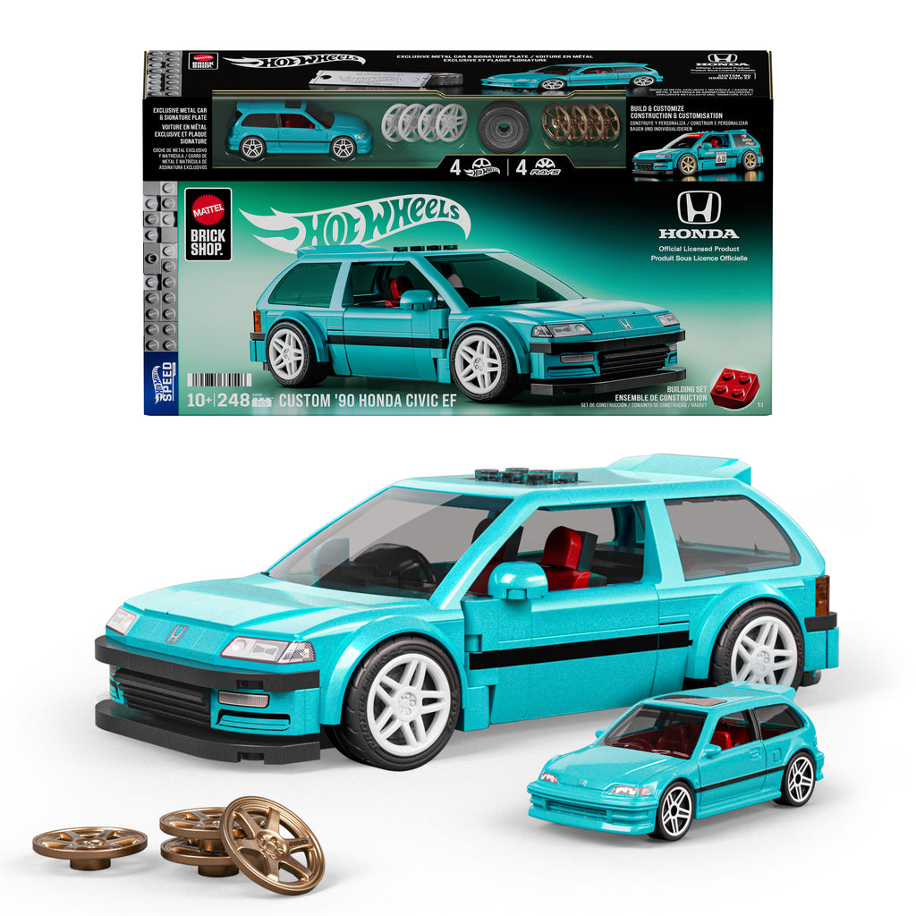 Brick Shop Hot Wheels Speed Series Custom ’90 Honda Civic EF (JHF62)