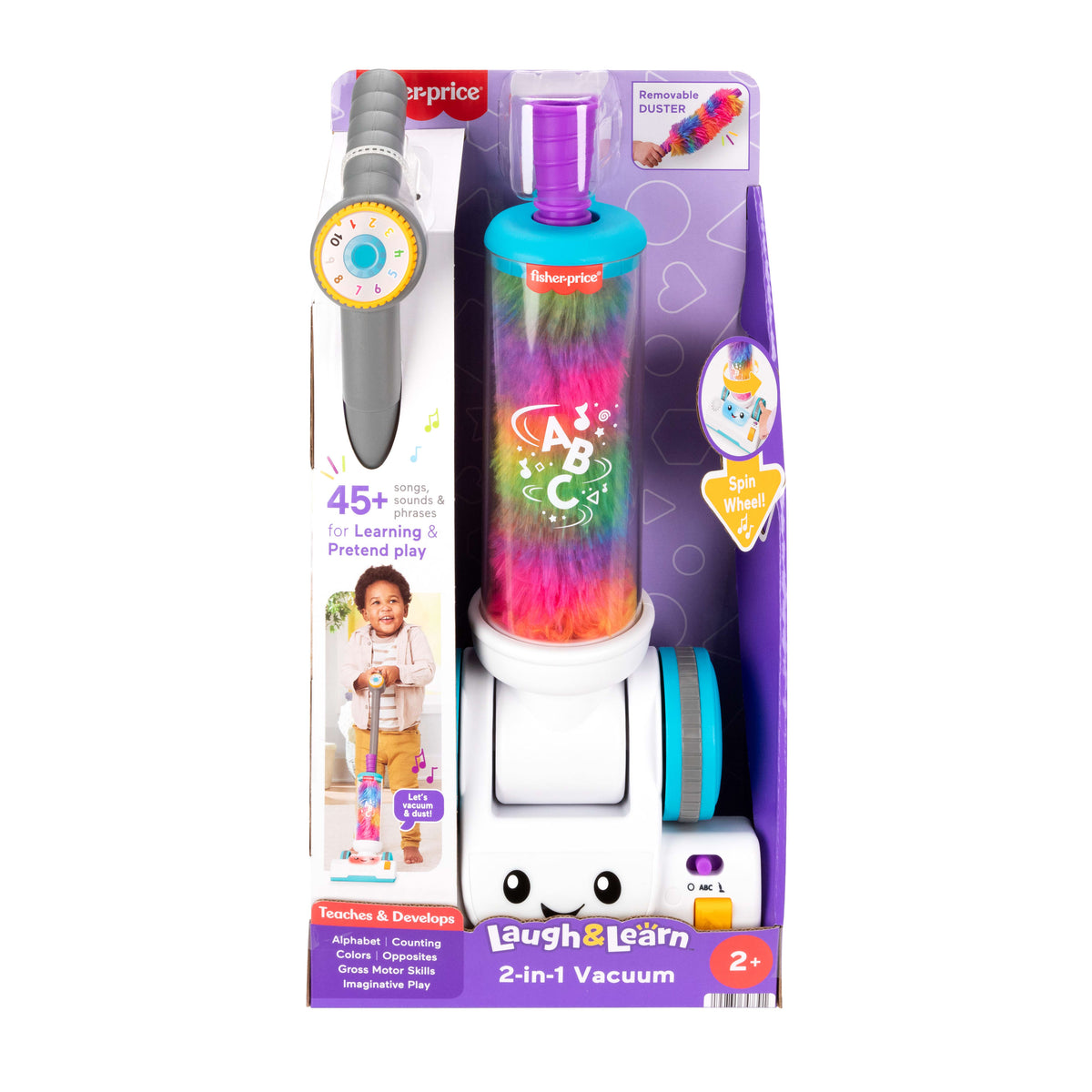 Fisher Price Laugh & Learn Εκπαιδευτική Ηλεκτρική Σκούπα (JMM35) Για 2+