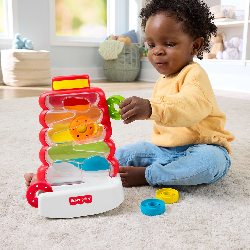 Fisher Price Πυραμίδα Παιχνίδι Με Κρίκους (JLB81)
