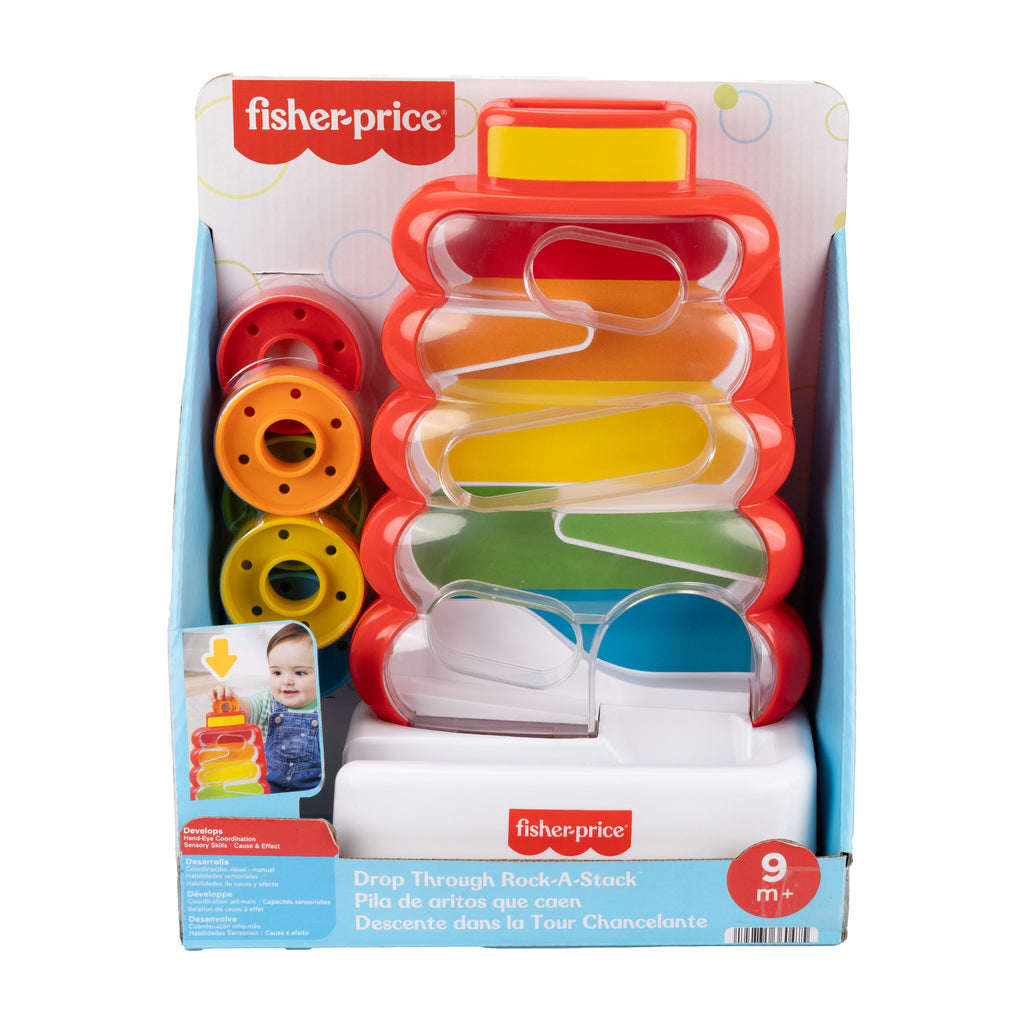 Fisher Price Πυραμίδα Παιχνίδι Με Κρίκους (JLB81)