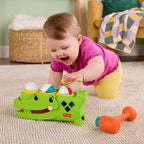 Fisher Price Κροκόδειλος Παιχνίδι Με Μπαλίτσες JLB94