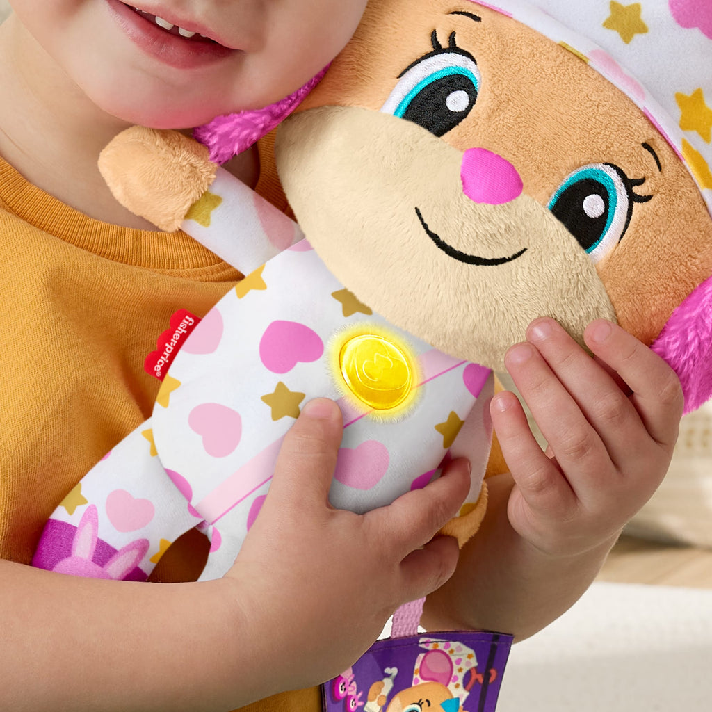 Fisher Price Εκπαιδευτικό Σκυλάκι Αγκάλιας – Ροζ (JMM45) Για 2+ Ετών