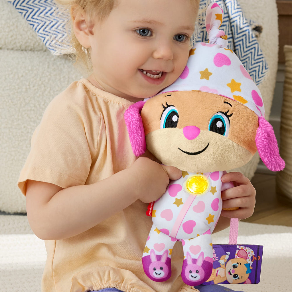 Fisher Price Εκπαιδευτικό Σκυλάκι Αγκάλιας – Ροζ (JMM45) Για 2+ Ετών
