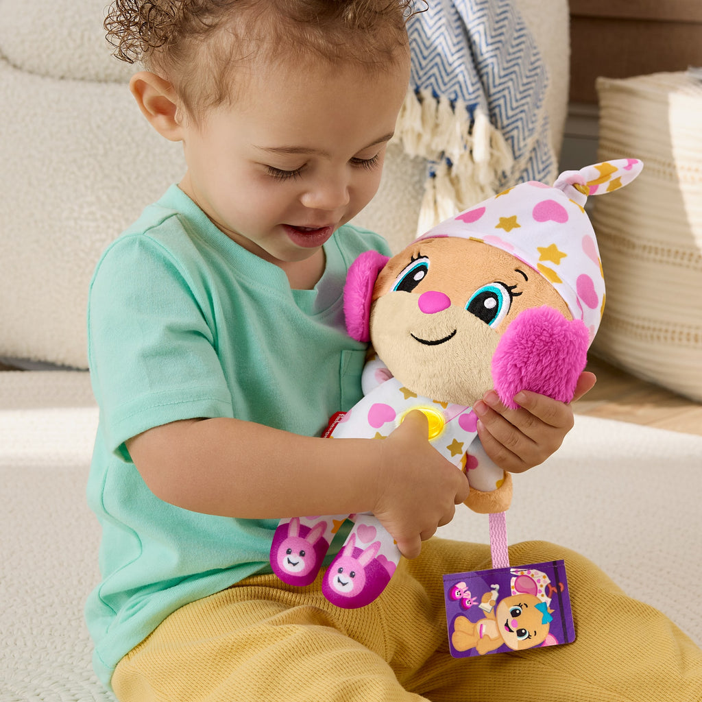 Fisher Price Εκπαιδευτικό Σκυλάκι Αγκάλιας – Ροζ (JMM45) Για 2+ Ετών