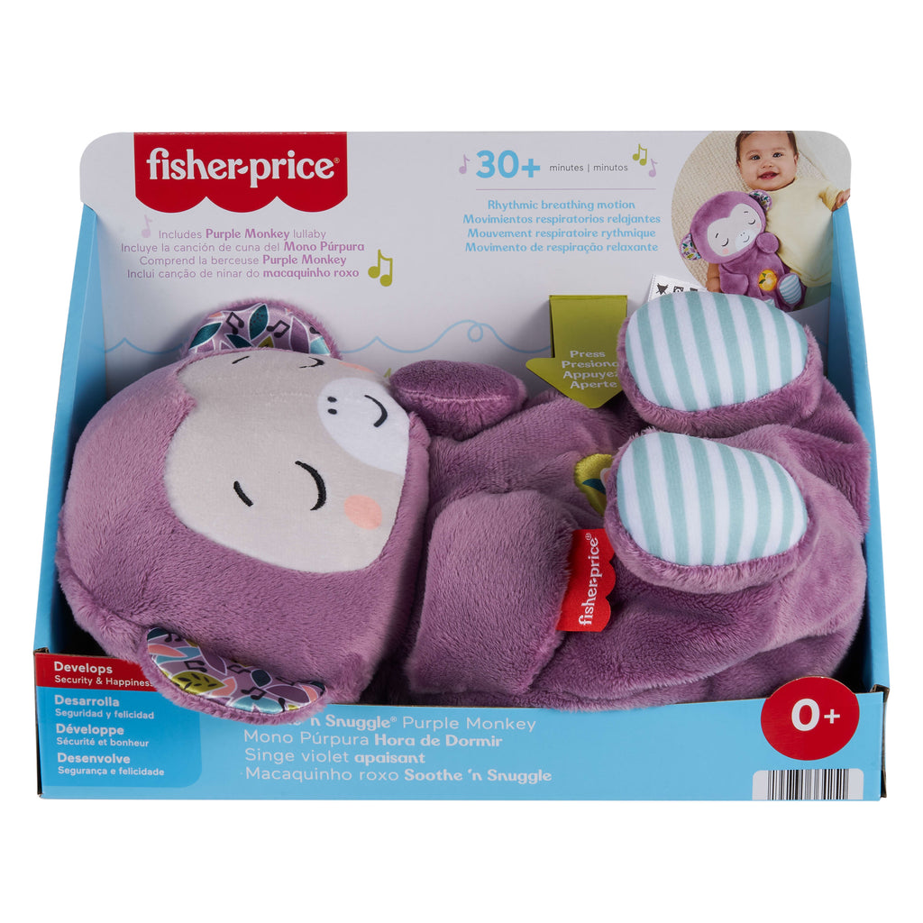 Fisher Price Μαϊμουδάκι Αγκαλιάς Με Κίνηση Αναπνοής & Μουσική (JLH41) Για 0+ Ετών