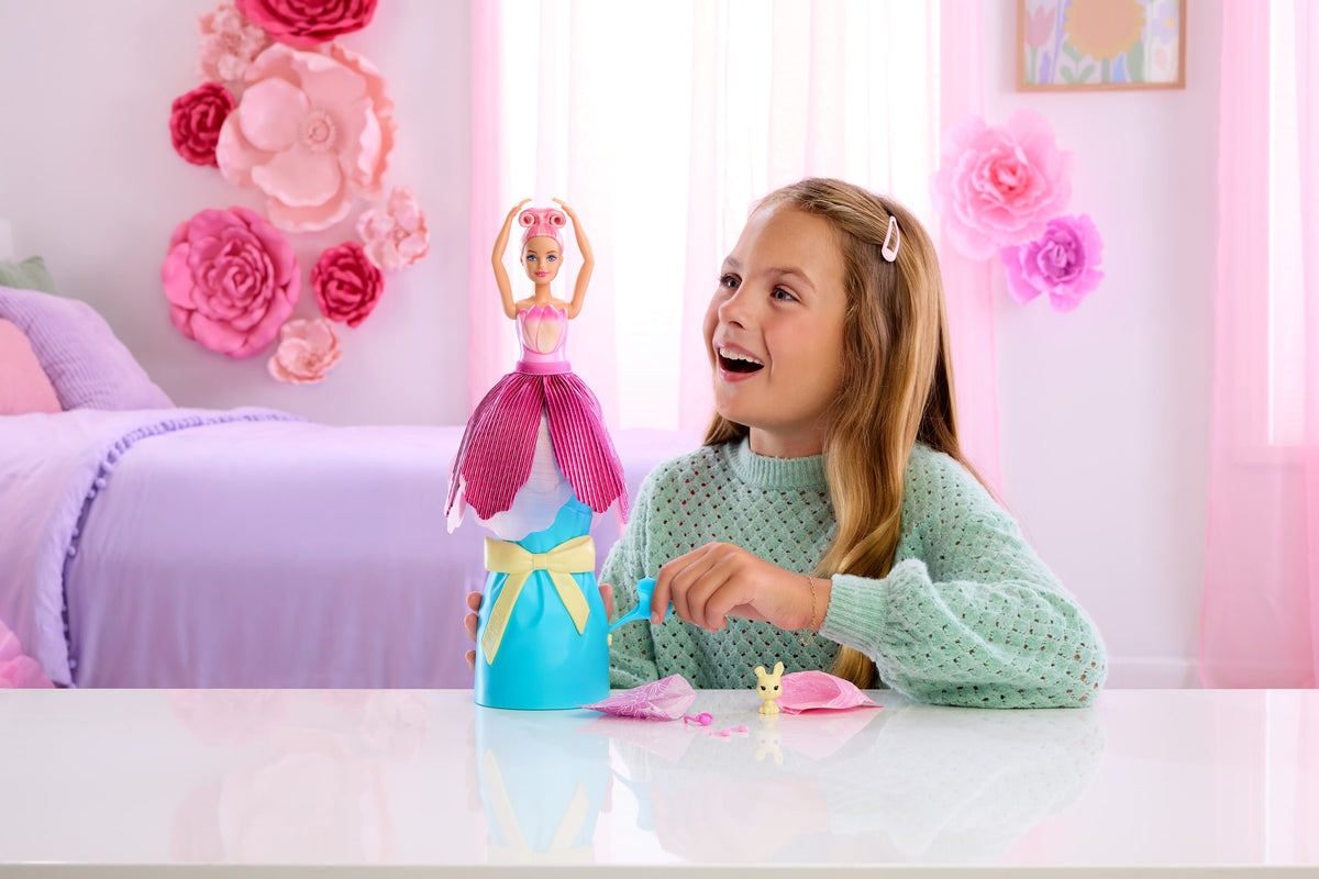BARBIE® PETAL POP™ Κούκλα και Αξεσουάρ (JMF57)