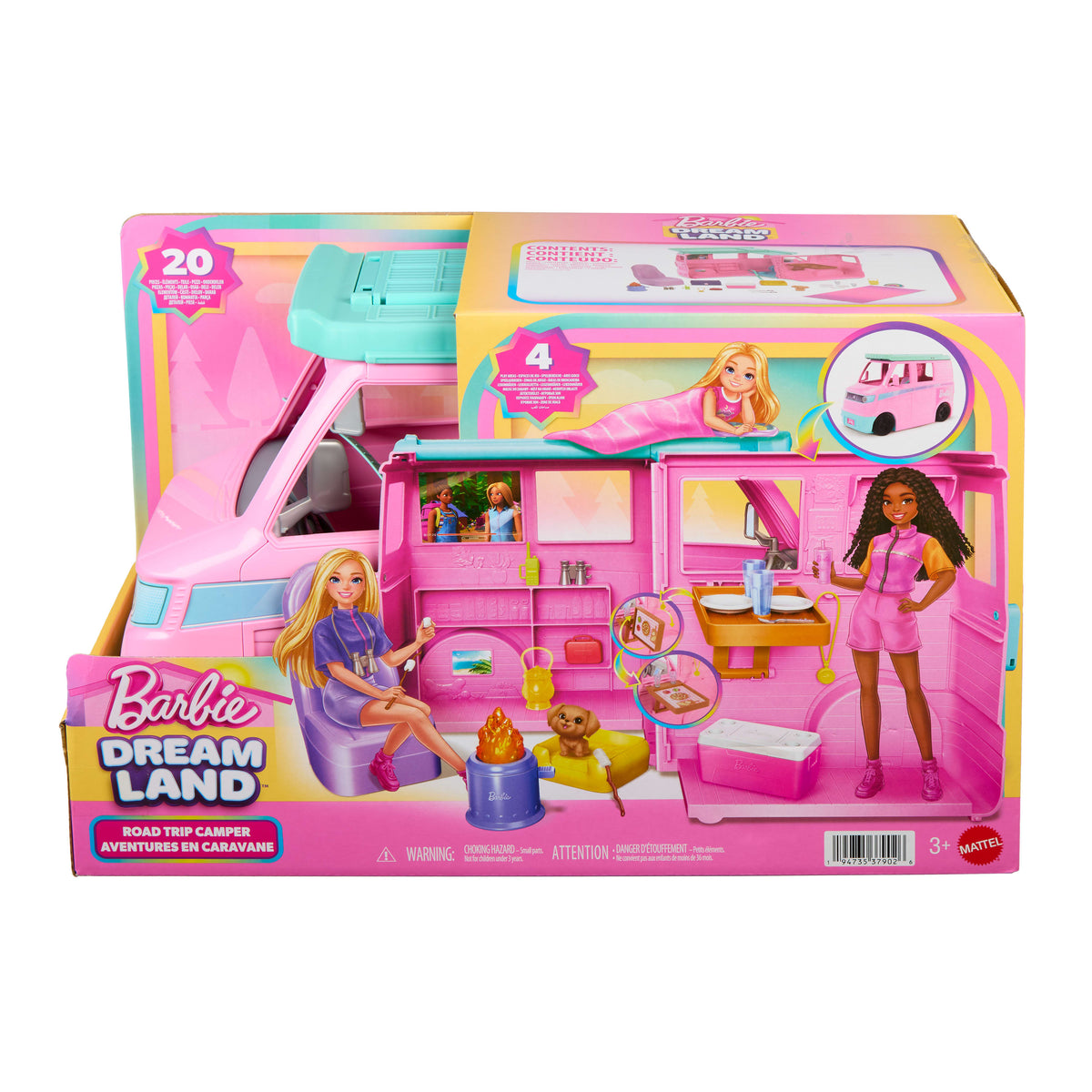 Barbie Roadtrip Τροχόσπιτο JMK45