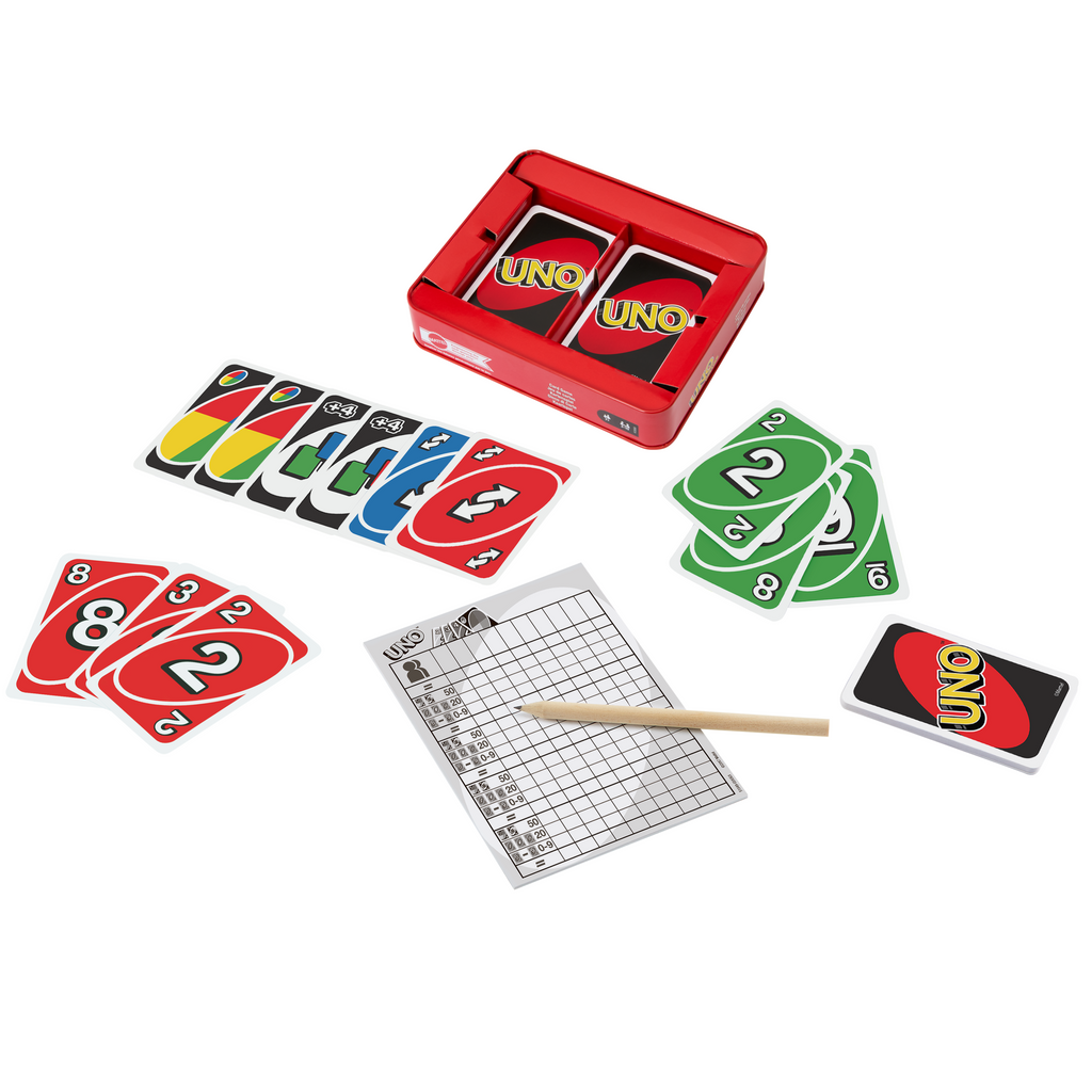 Uno Deluxe Card Game για 2-10 Παίκτες 7+ Ετών