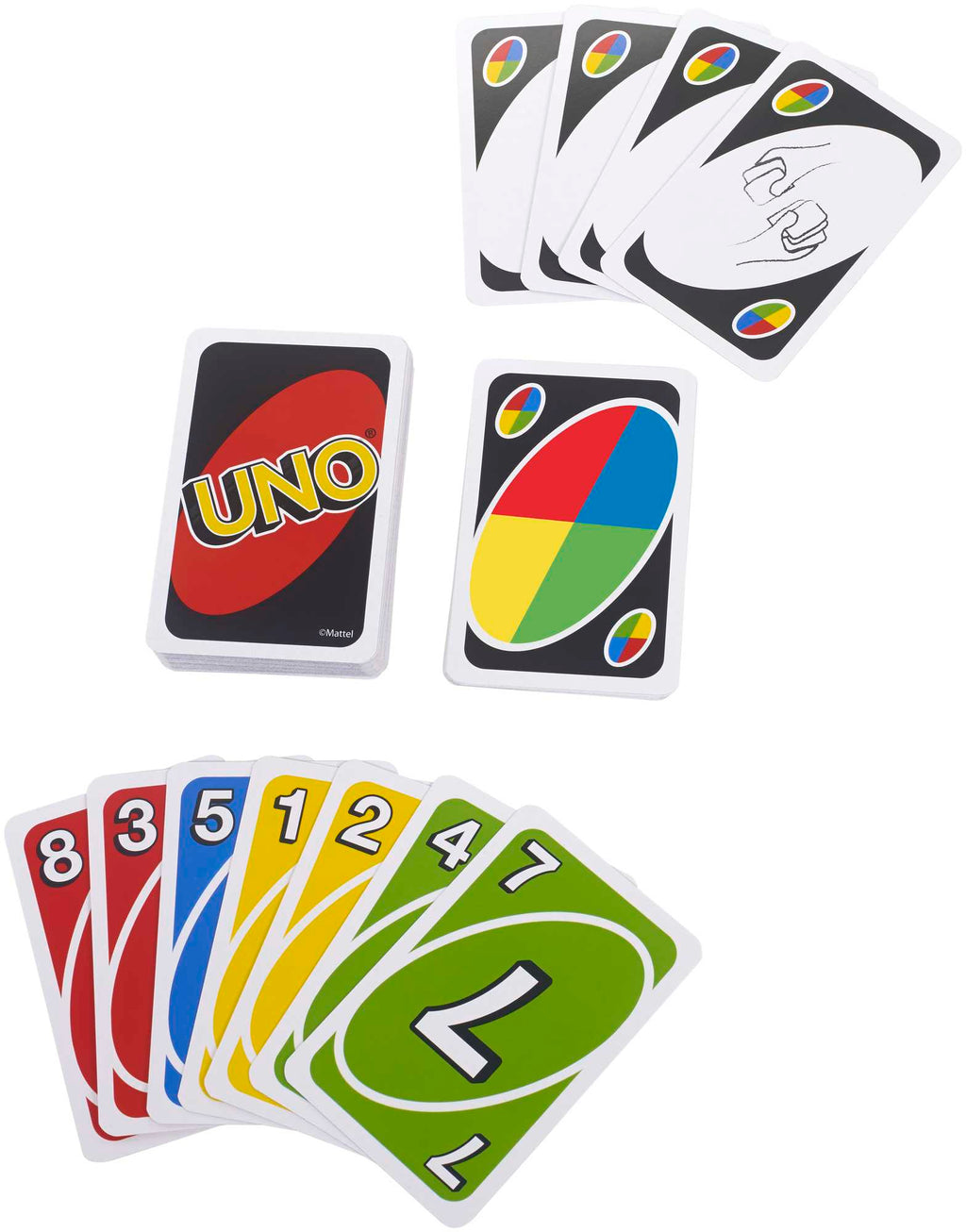 Uno Deluxe Card Game για 2-10 Παίκτες 7+ Ετών