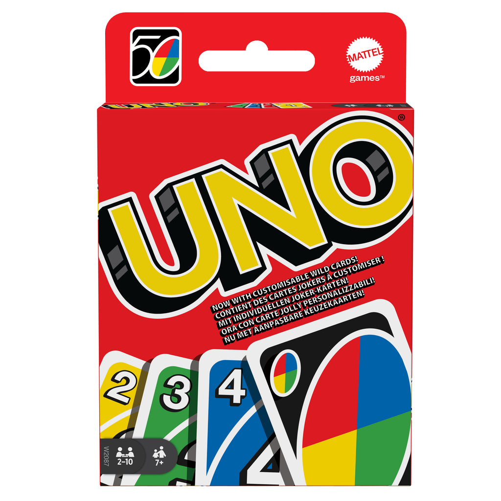 UNO Κάρτες για 2-10 Παίκτες 7+ Ετών