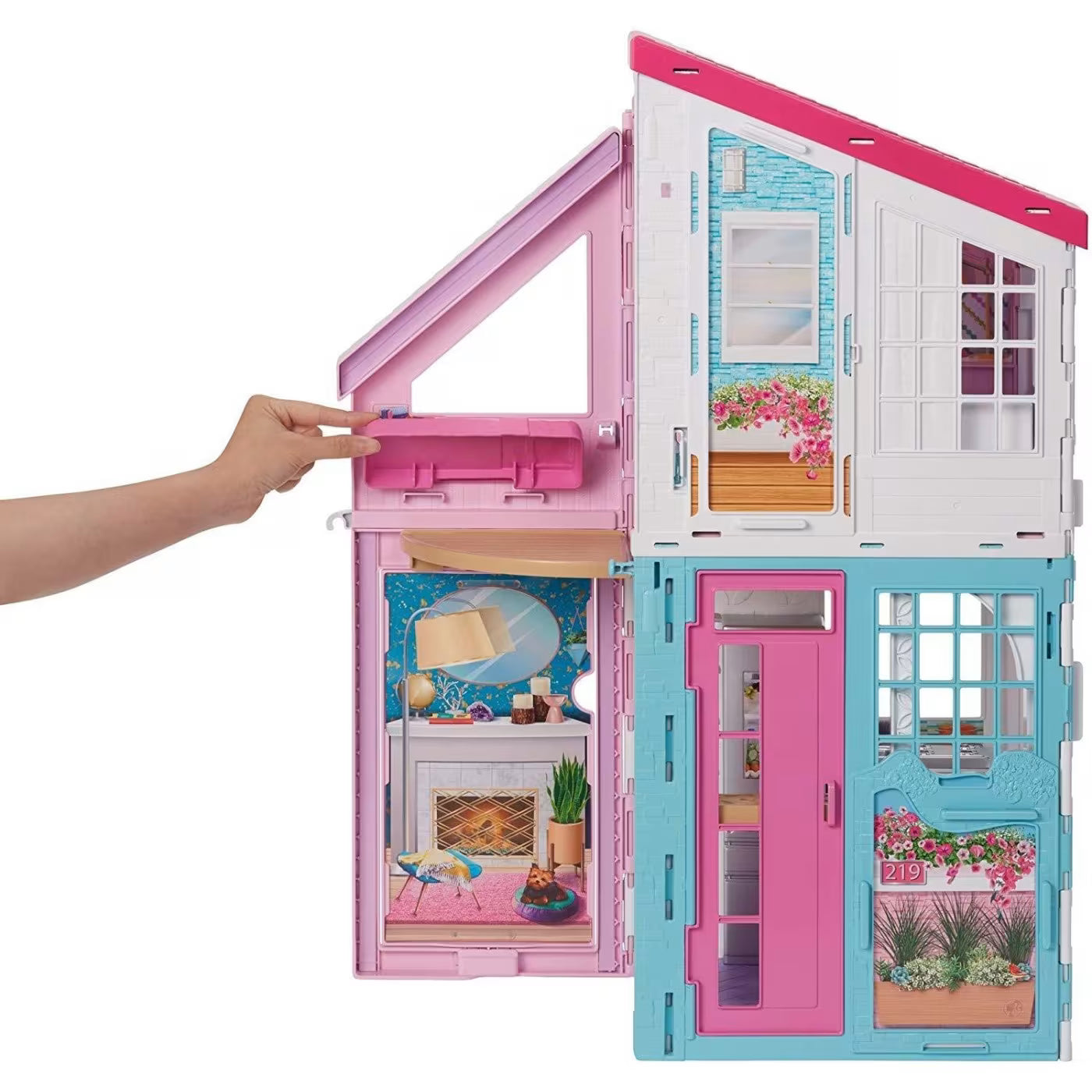 Barbie® Malibu Σπίτι Σετ Παιχνιδιού (FXG57)