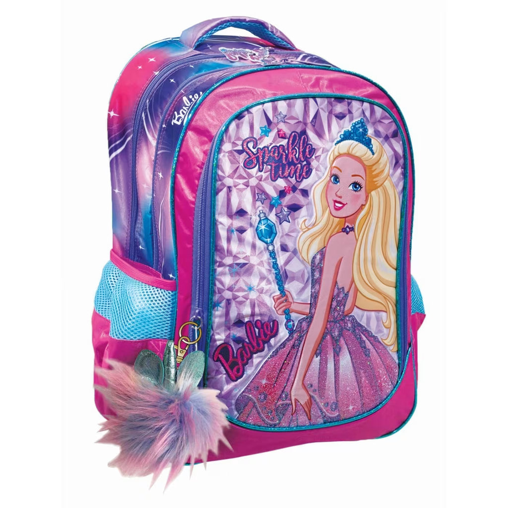 GIM Barbie Sparkle Time Τσάντα Πλάτης Δημοτικού Οβάλ 349-63031