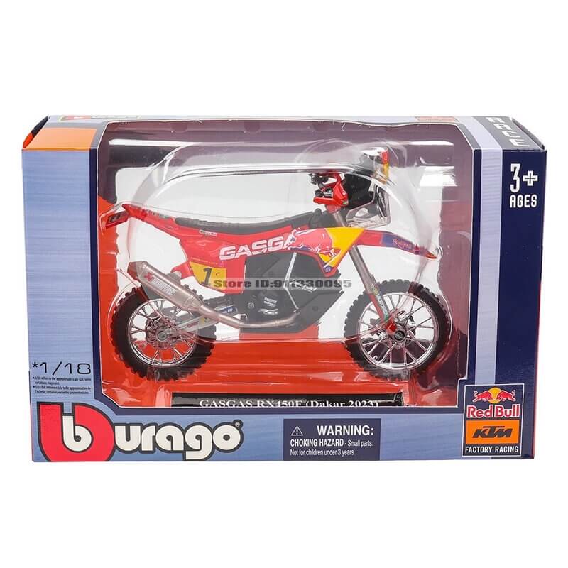 Μηχανή Bburago Red Bull KTM Motorcycle 1:18 - 18/51070