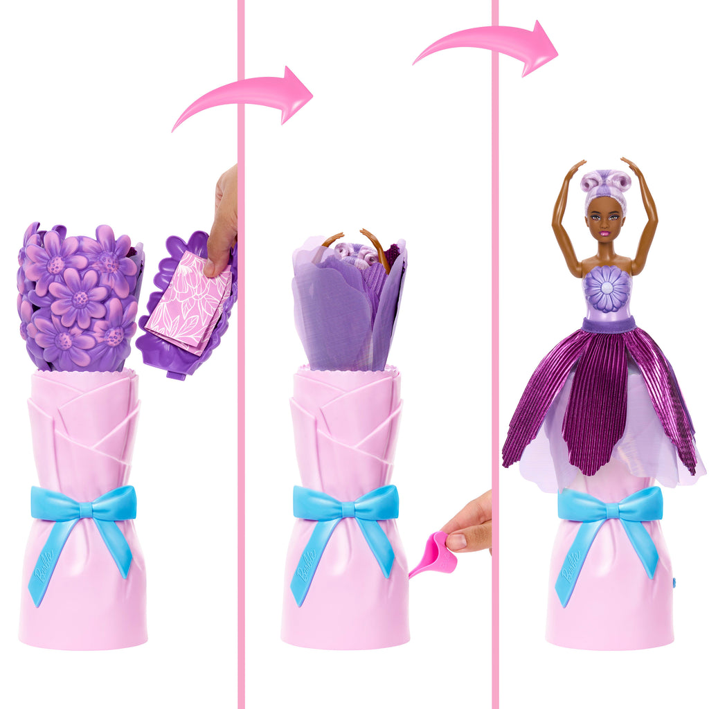 Mattel Barbie Petal Pop - Μωβ Μαργαρίτα JMF58