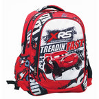 GIM Cars Treadin Fast Τσάντα Πλάτης Δημοτικού Οβάλ 341-44031