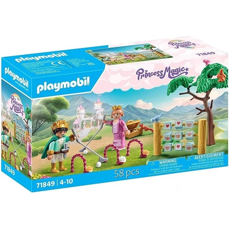 Playmobil Βασιλικοί διάδοχοι με παιχνίδια στον κήπο 71849