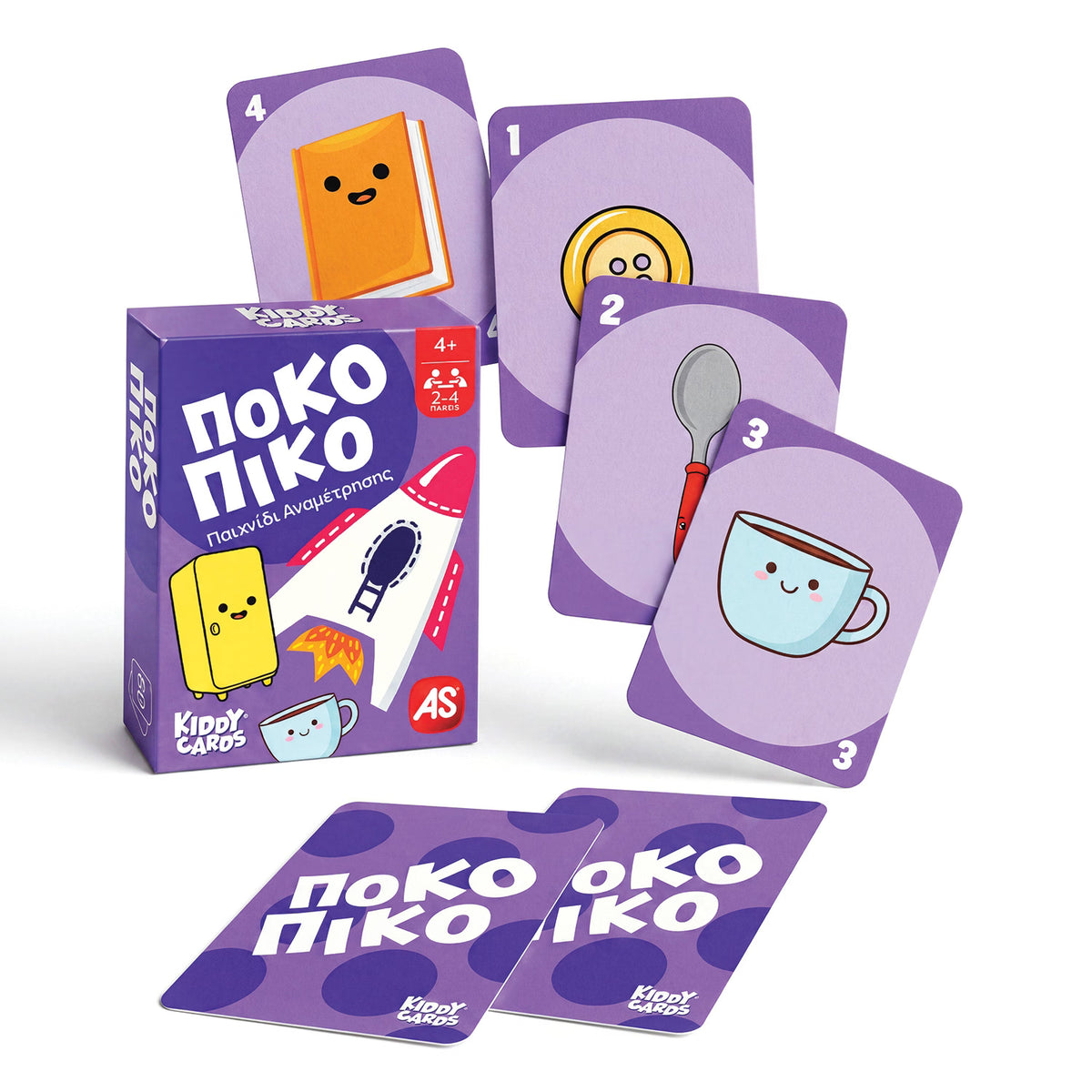 AS Games Παιχνίδια Με Κάρτες Kiddy Cards Assortment Για 18+ Μηνών 1040-26101