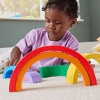 Fisher-Price Ξύλινο Ουράνιο Τόξο 6τεμ. (HXT73) Για 18 Μηνών+
