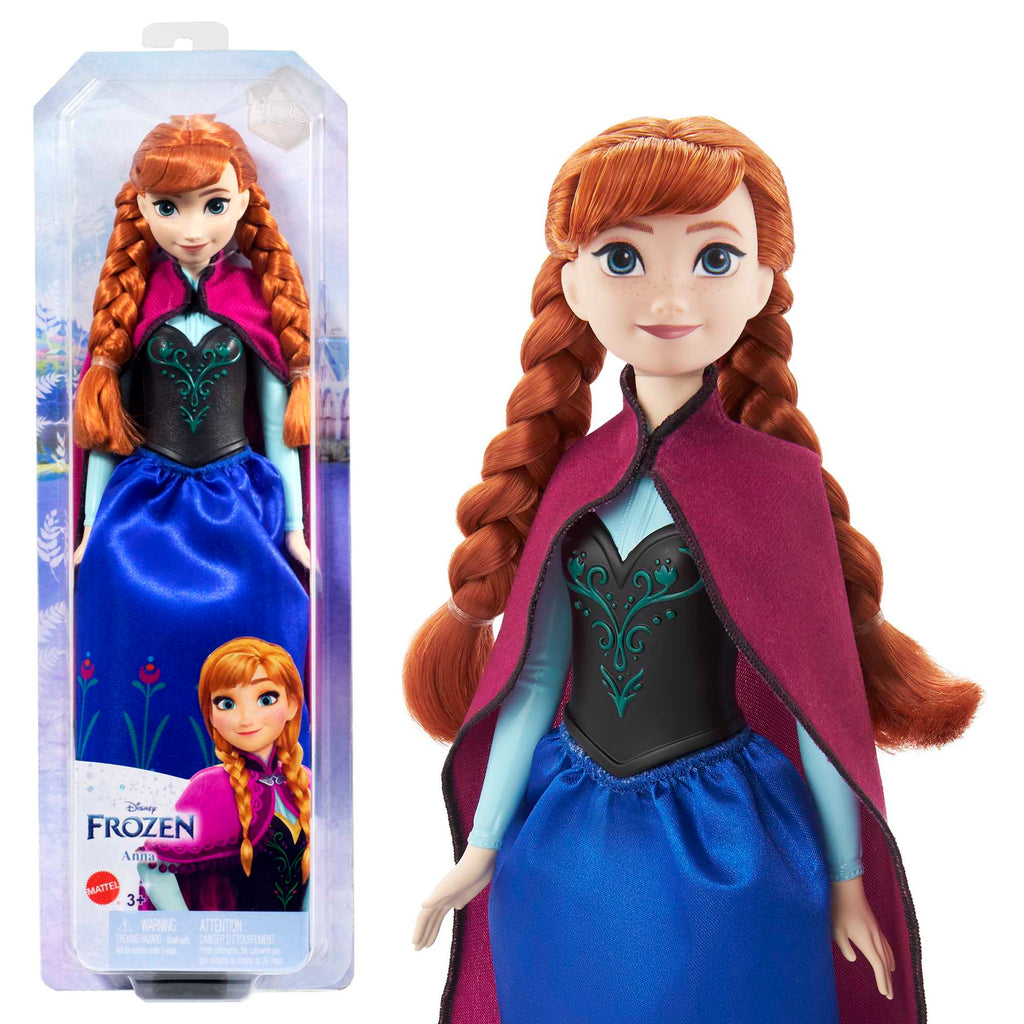 Mattel Disney Frozen Doll Άννα (HLW49)