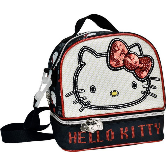 Gim Hello Kitty Croche Σχολικό Ισοθερμικό Τσαντάκι Φαγητού 335-73220