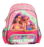 Τσάντα Πλάτης Νηπιαγωγείου Gim Barbie Think Sweet 349-70053