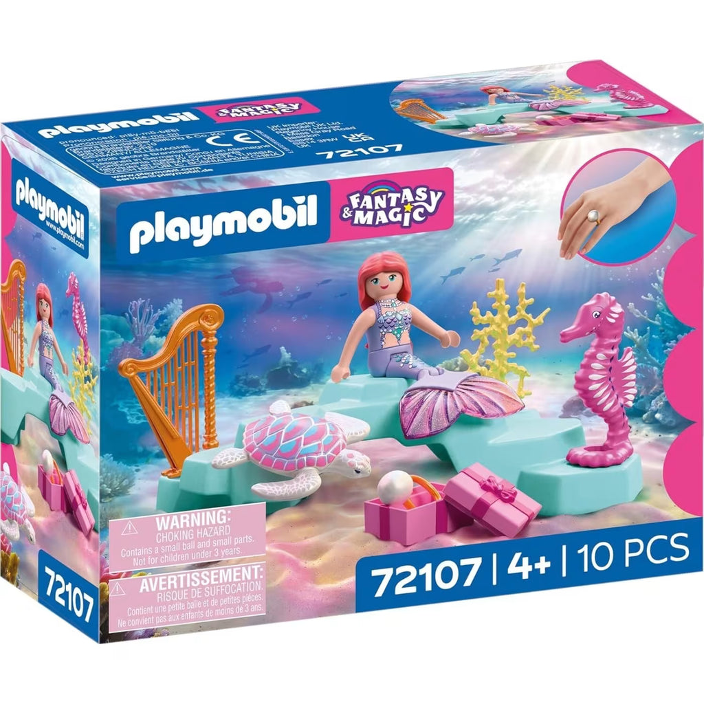 Playmobil Γοργόνα με άρπα και δώρο 72107