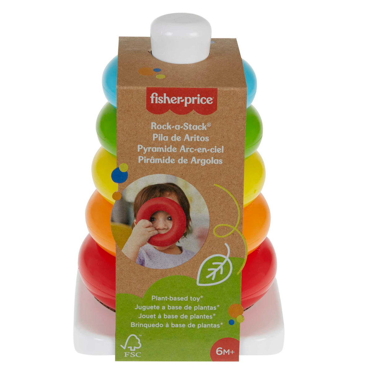 Fisher Price Πυραμίδα Eco (GRF09)
