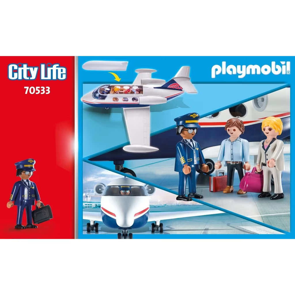 Playmobil City Life Ιδιωτικό Αεροπλάνο – 70533