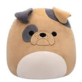 Squishmallows Λούτρινο Loafer the Bulldog 19cm (SQCR06596)