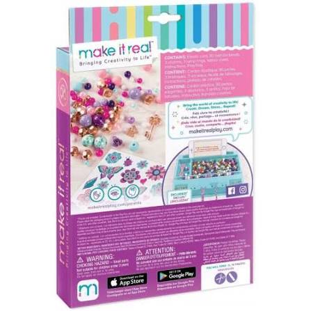 Make It Real Bedazzled Charm Bracelets Blooming Creatinity (1202)