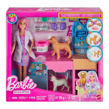 Barbie® Ιατρείο για Ζωάκια Κούκλα και Αξεσουάρ (JFX93)