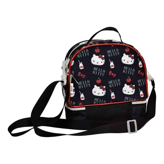 Gim Hello Kitty Croche Σχολικό Ισοθερμικό Τσαντάκι Φαγητού 335-73220