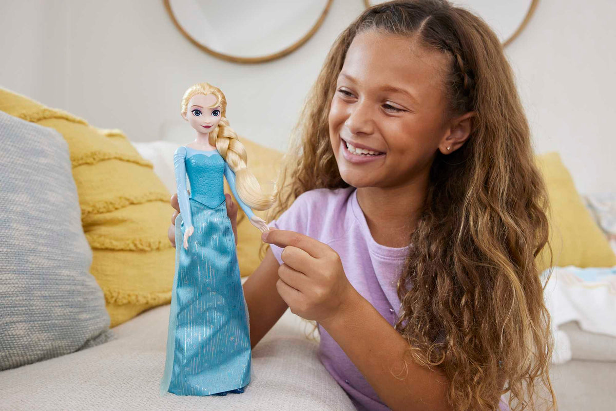 Κούκλα Disney Frozen Elsa Blue Dress - HLW47