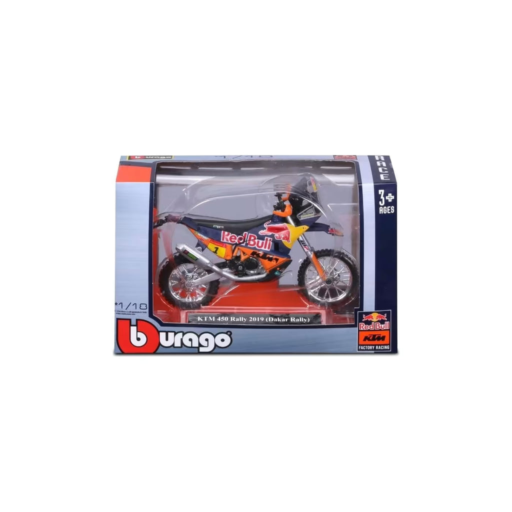 Μηχανή Bburago Red Bull KTM Motorcycle 1:18 - 18/51070