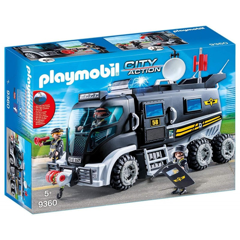 Playmobil Θωρακισμένο όχημα Ομάδας Ειδικών Αποστολών 9360