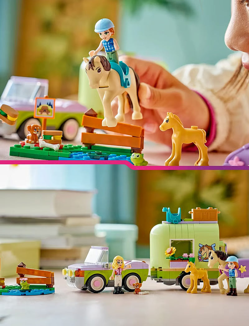 LEGO® Friends Horse & Baby Foal Trailer (42695)