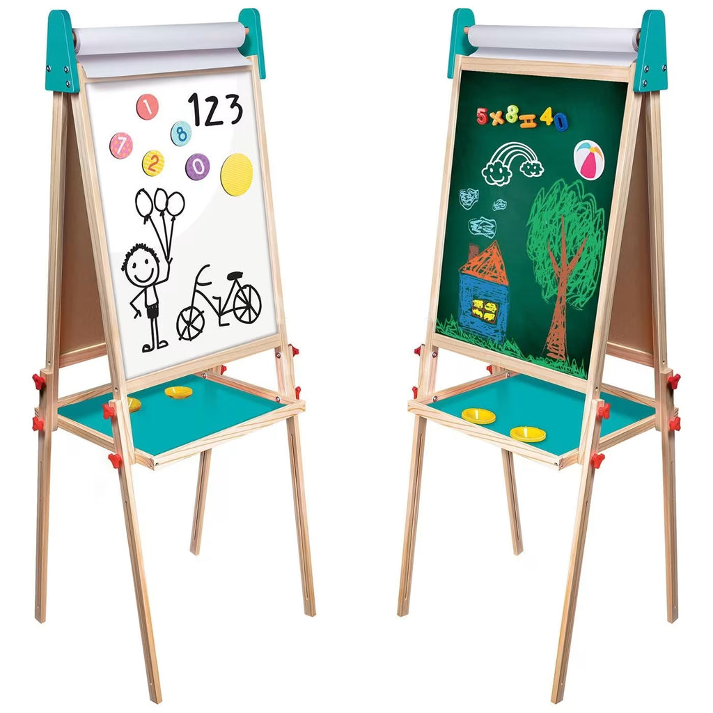 Ξύλινος Μαγνητικός Επιδαπέζιος Πίνακας Mega Easel Deluxe Για 3+ Χρονών 1029-64055