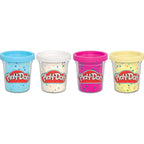 Play-Doh Πλαστελίνη Σετ Κομφετί Σε 4 Χρώματα - G1736