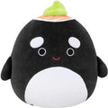 Squishmallows Λούτρινο Kai the Black Sushi Orca Whale 30.5 εκ. SQCR08858