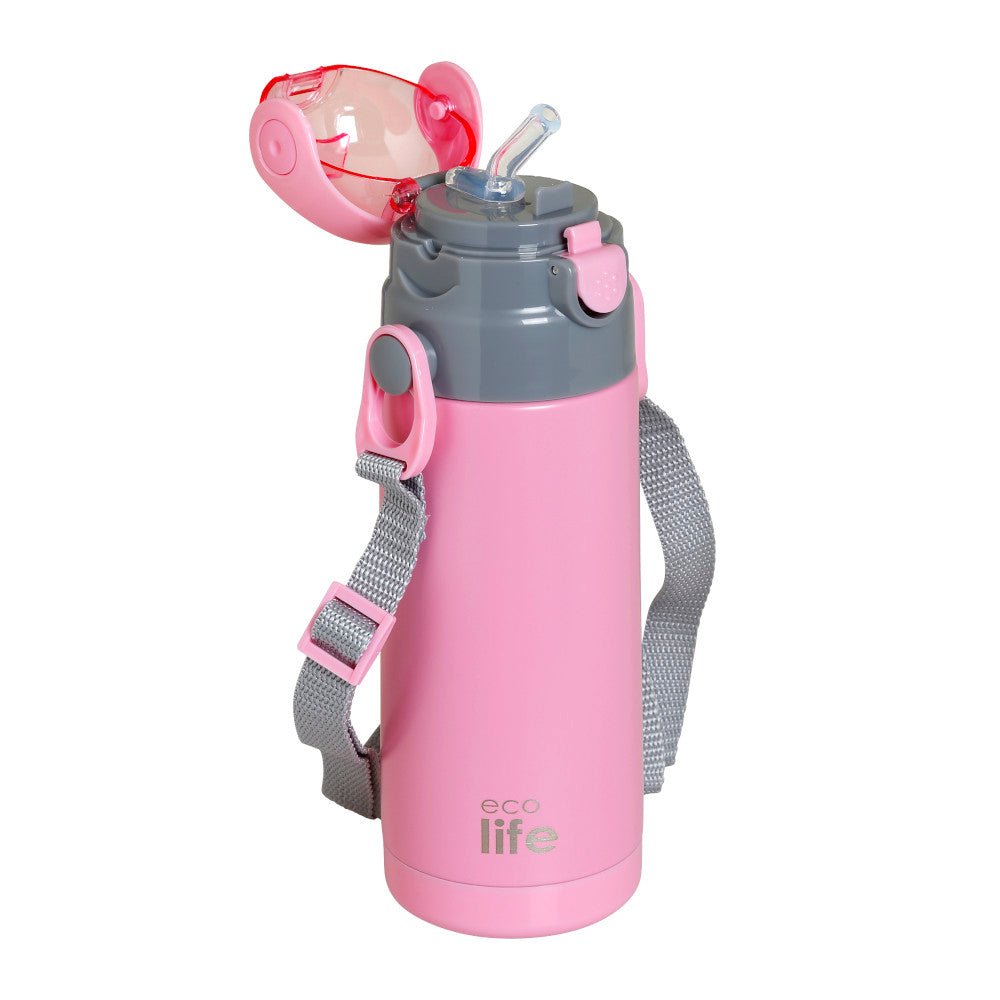 Ecolife Kids Thermos Pink 400ml 33-BO-3007