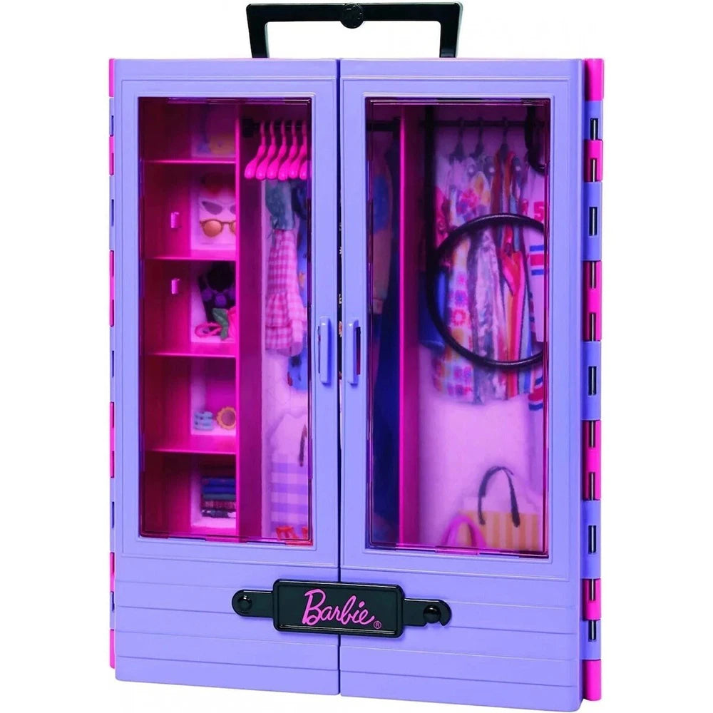 Barbie® Ντουλάπα Kούκλα και Σετ Παιχνιδιού (HJL66)